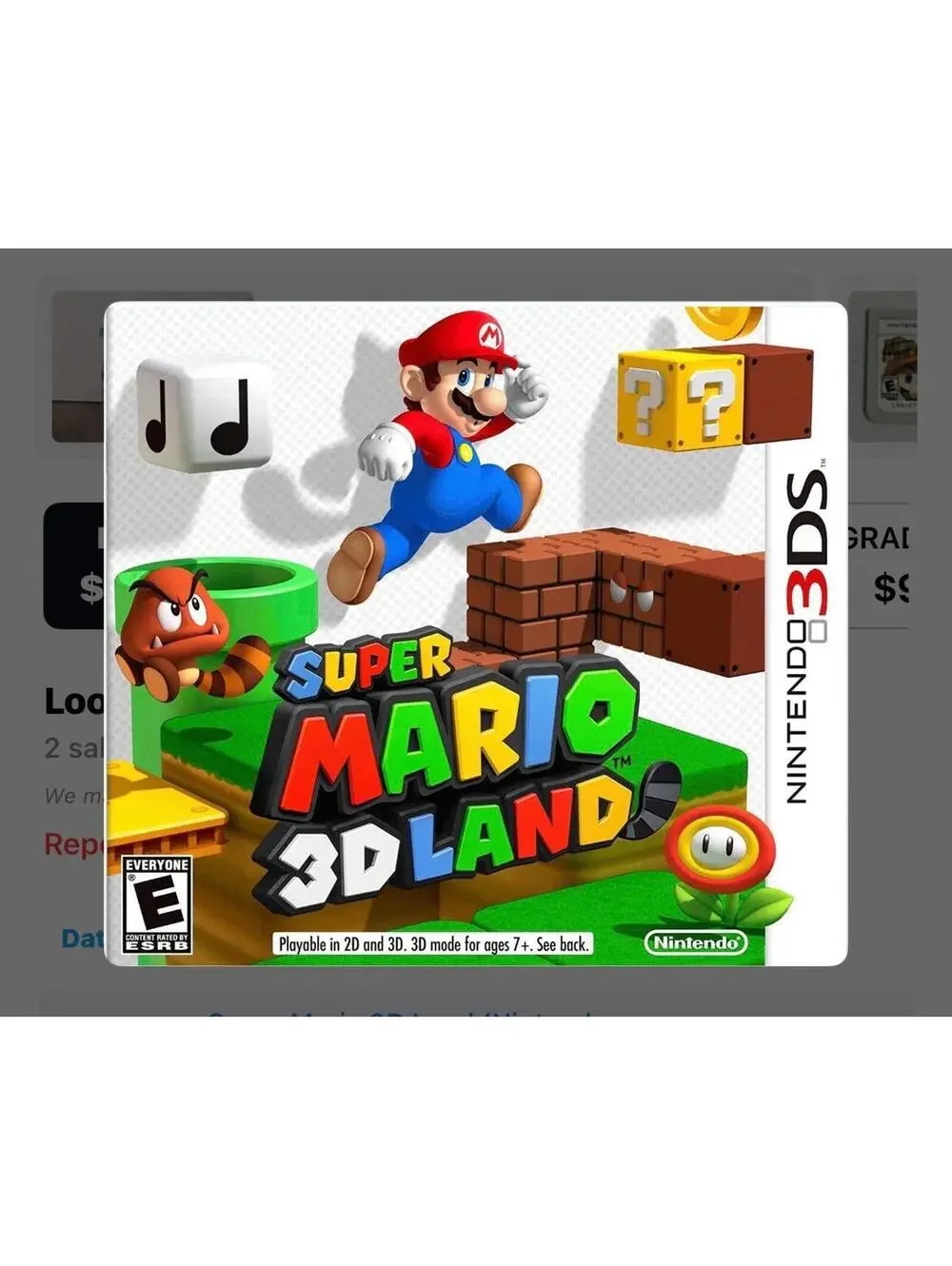 Super Mario 3D Land for Nintendo 3DS